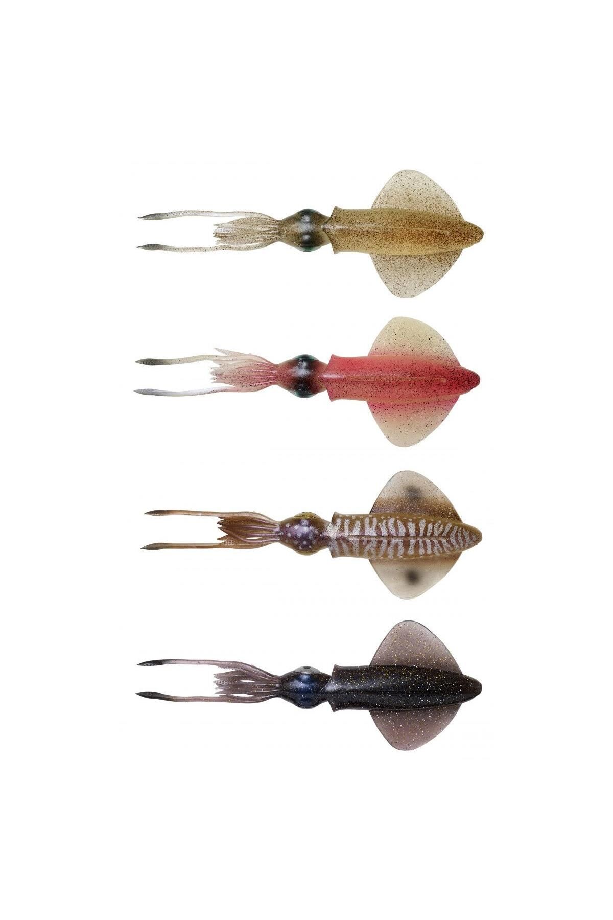 Savage Gear Swim Squid 12.5 Cm 11 Gr Suni Yem Green Eye