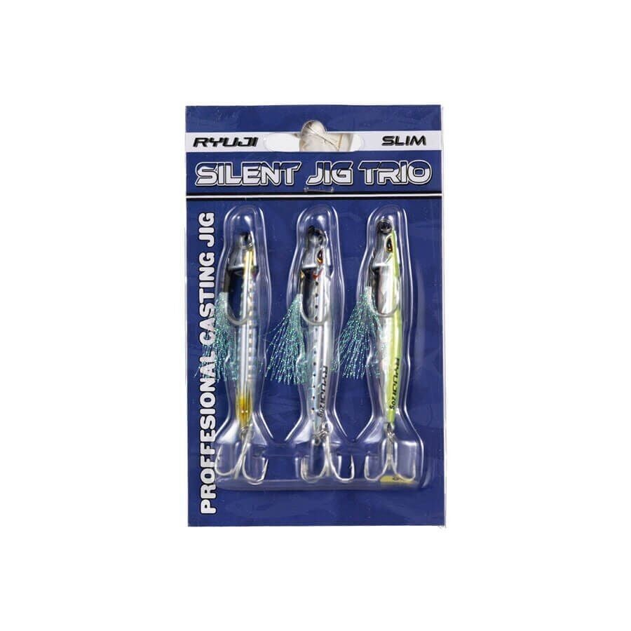 Ryuji Silent Jig Trio Zebra Mix 3 Adet Jig Yem