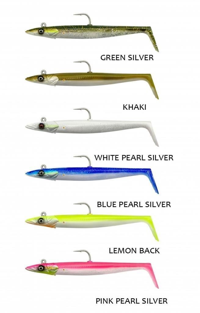 Savage Gear Sandeel V2 12 cm 22 gr 2+1 Silikon Yem