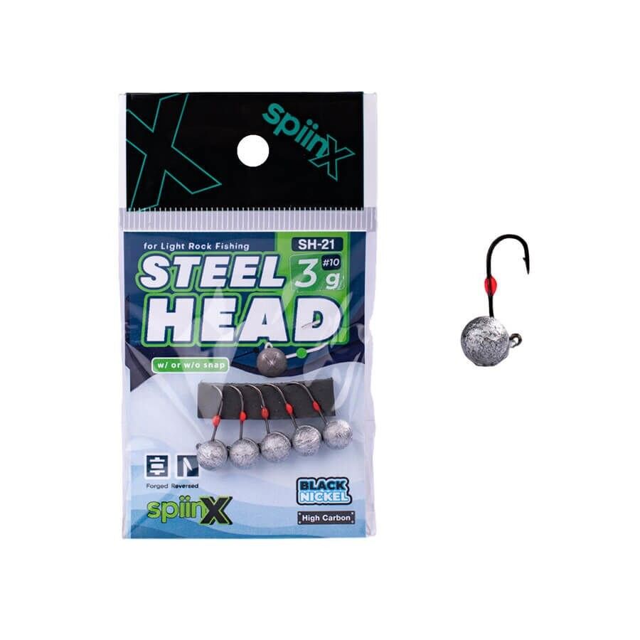 Spiinx Steel Head Jighead Ham Boyasız
