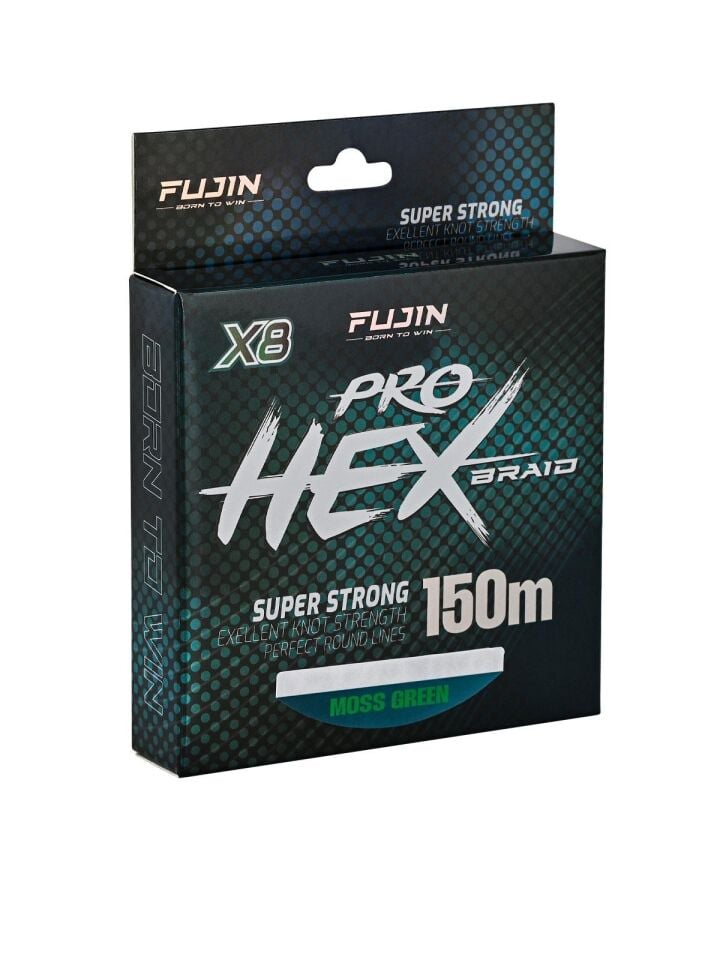 Fujin Pro Hex 8X 150Mt Moss Green İp Misina