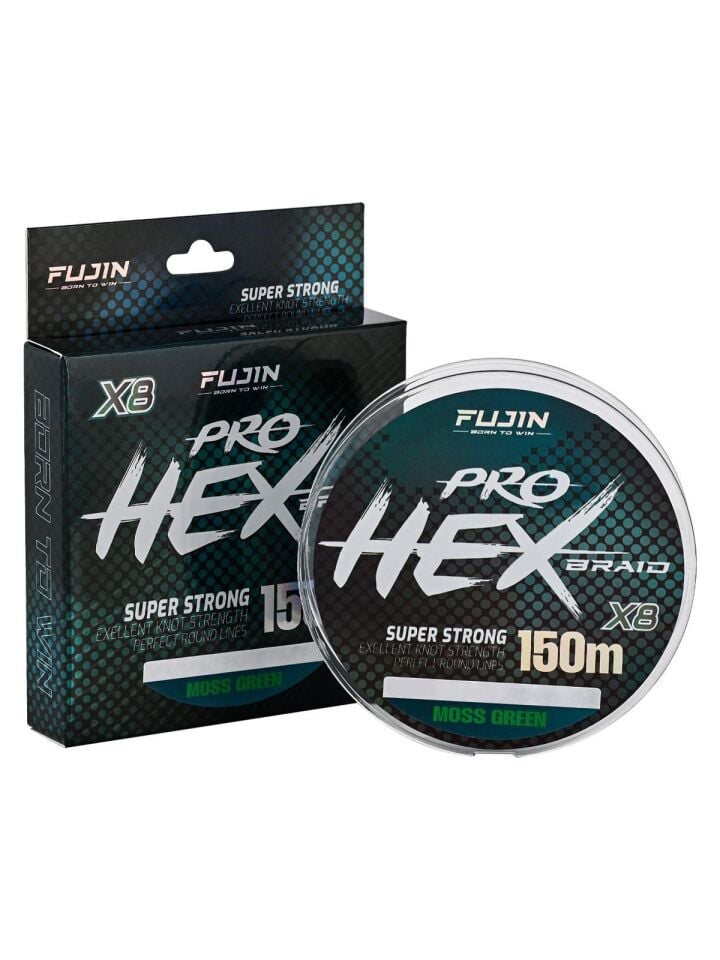 Fujin Pro Hex 8X 150Mt Moss Green İp Misina