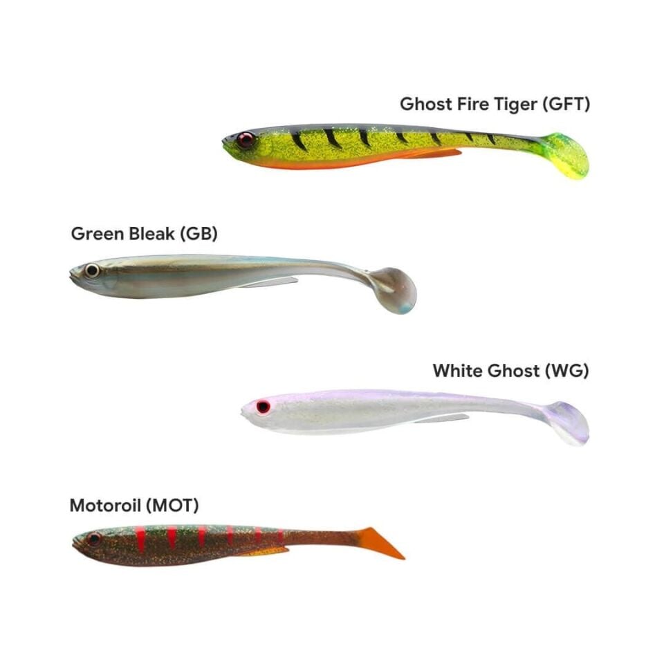 Daiwa Prorex Slim Shady 7.5 Cm 3.3 Gr Silikon Yem (1 Adet)