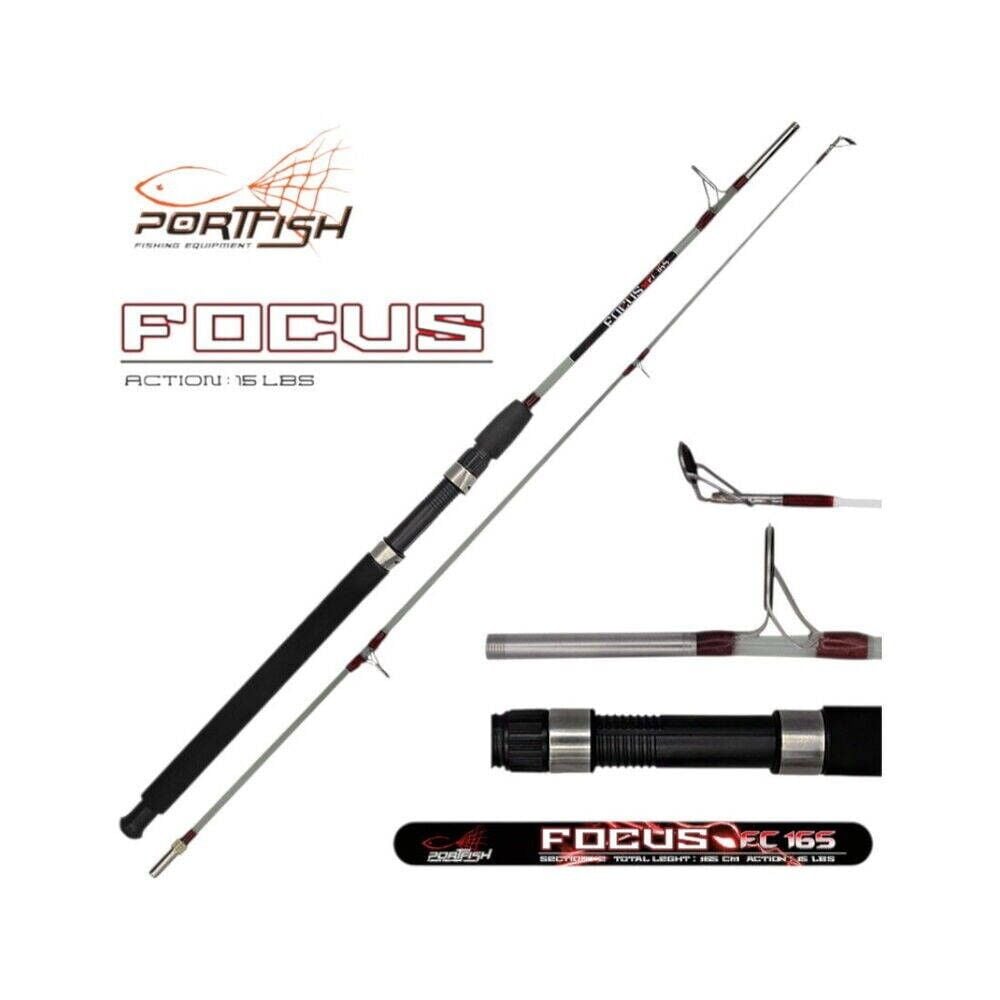 Portfish Focus Vidalı Dolgu Tekne Kamışı 15 lbs 165 Cm