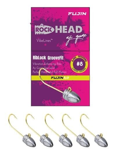 Fujin Rock-Head 8 No Aji Game Jighead