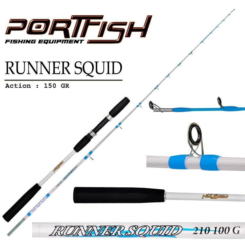 Portfish Runner Squid Kamış 150 Gr 180 Cm