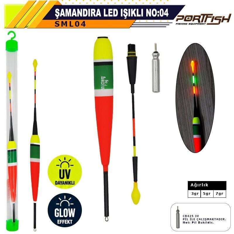 Portfish Şamandıra Led Işıklı No:04