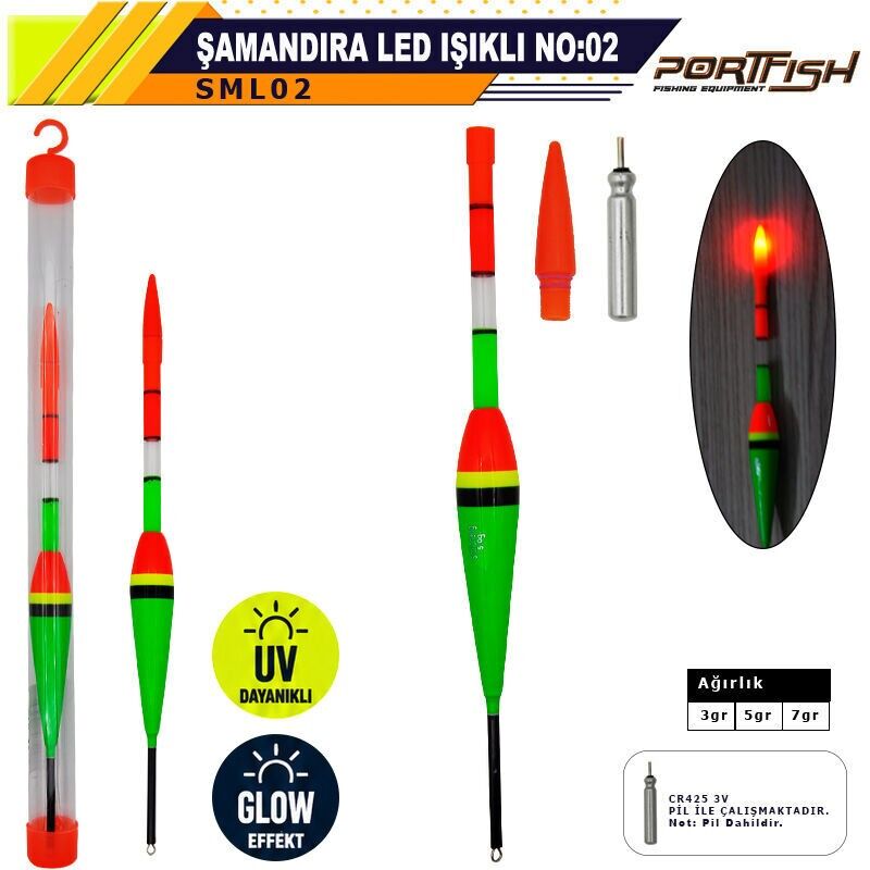 Portfish Şamandıra Led Işıklı No:02