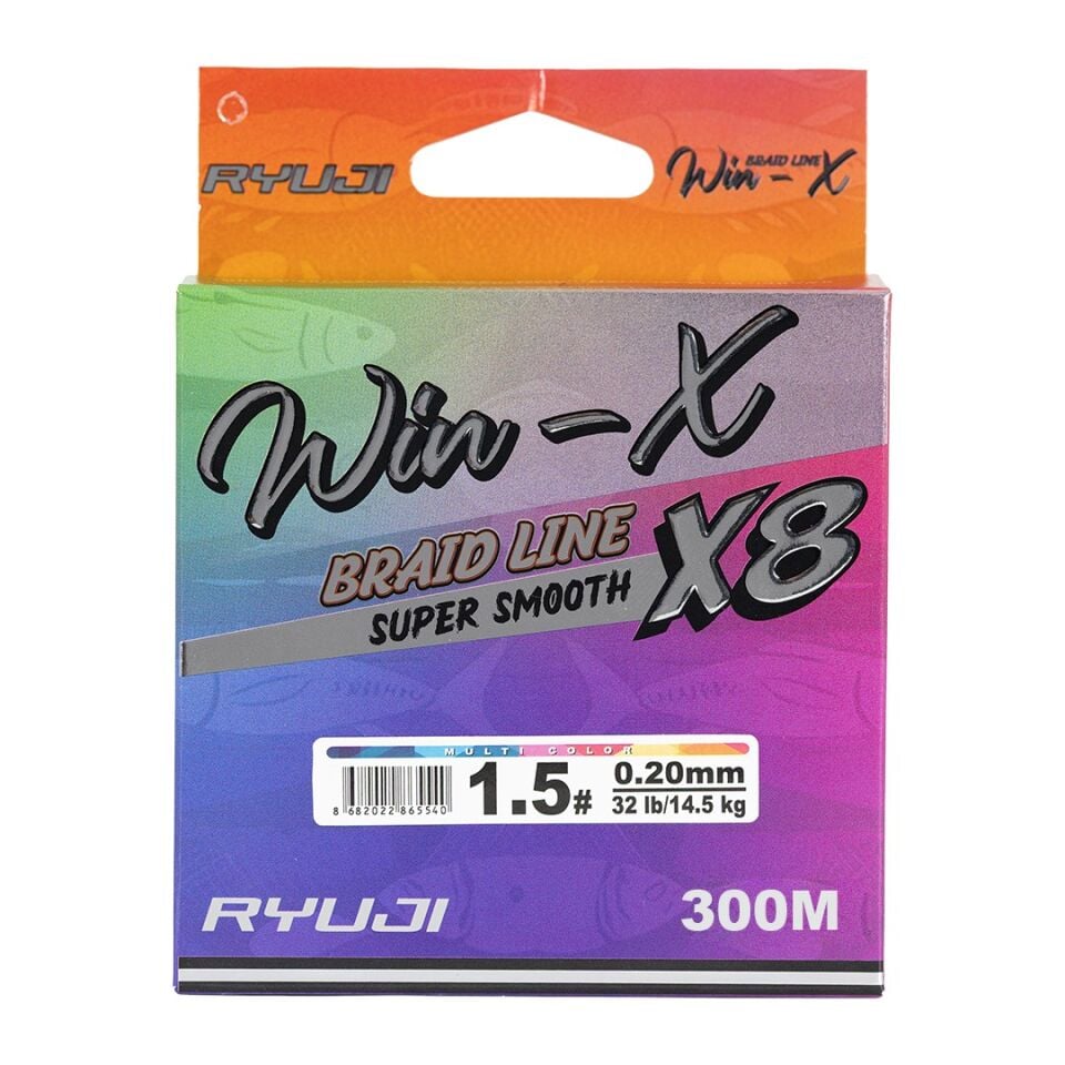 Ryuji Winx x8 300 Mt Multi Color İp Misina