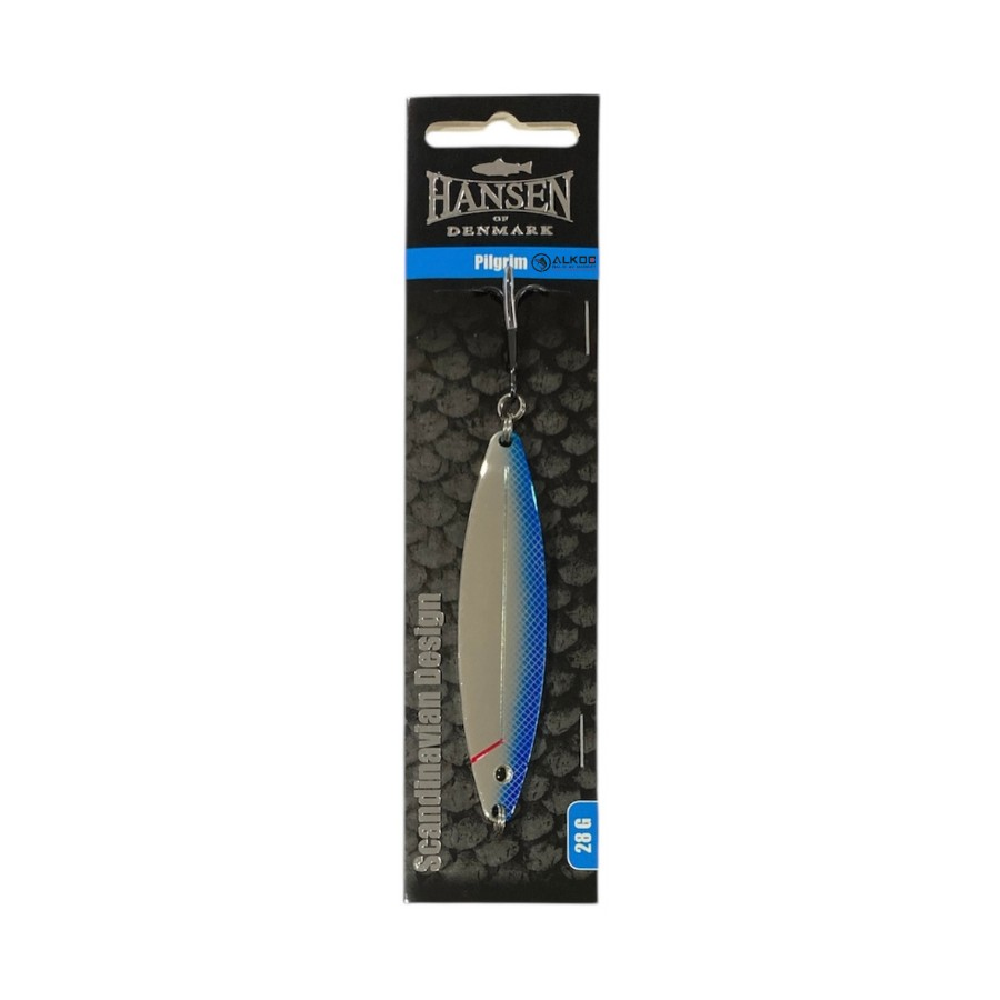 Hansen Pilgrim 8.9 Cm 28 Gr Scandinavian Silver/ Blue Kaşık