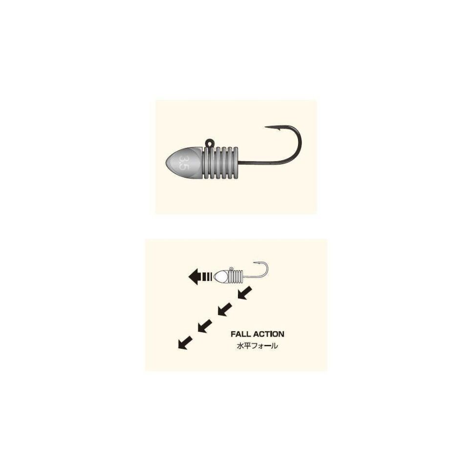 Xesta Bullet Ribhead Jig Head
