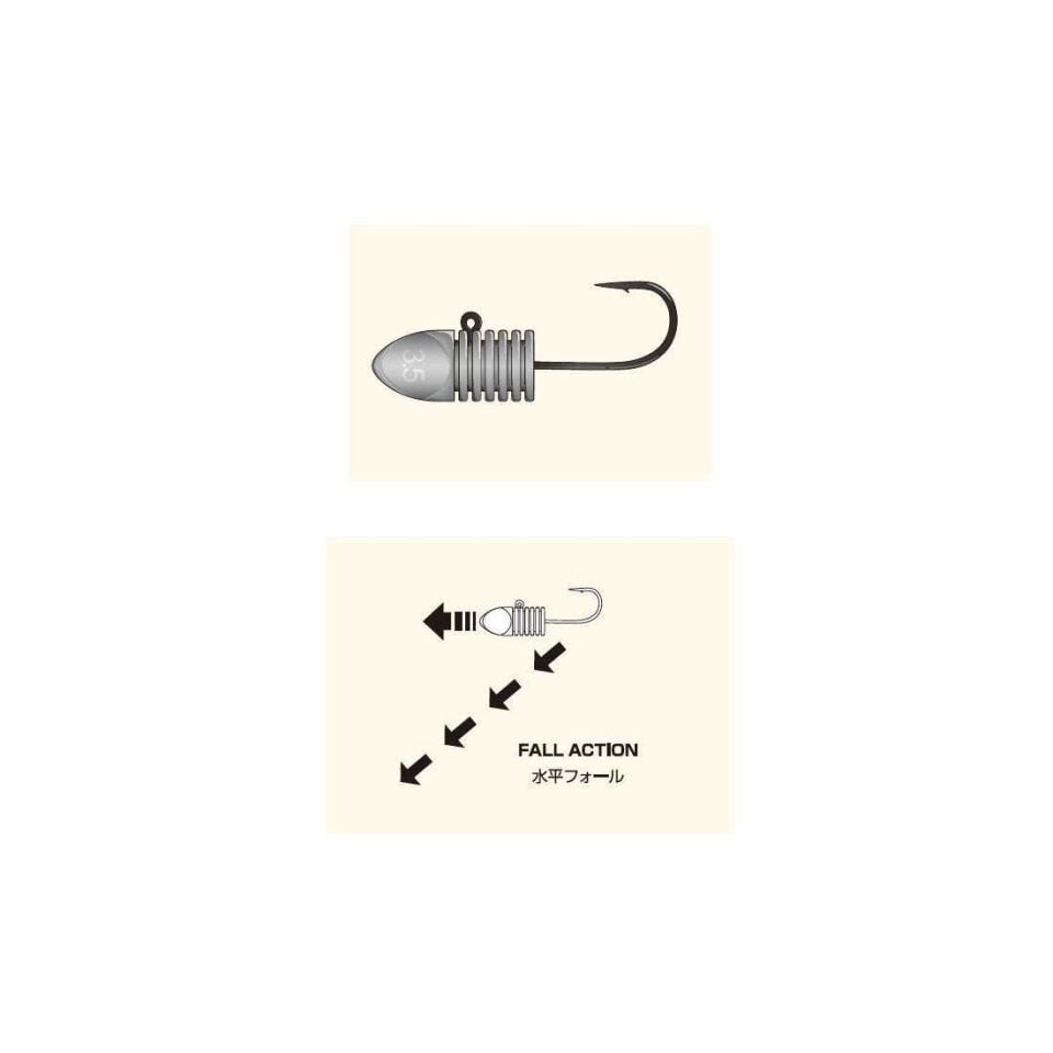Xesta Bullet Ribhead Jig Head