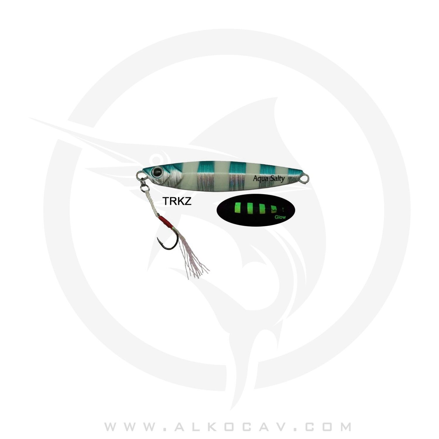 Aqua Salty Multi Jig 55 Gr Turkuaz Zebra