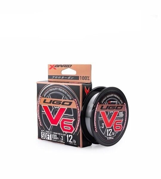 YGK F-UGO V6 Fluorocarbon Misina 100 Mt