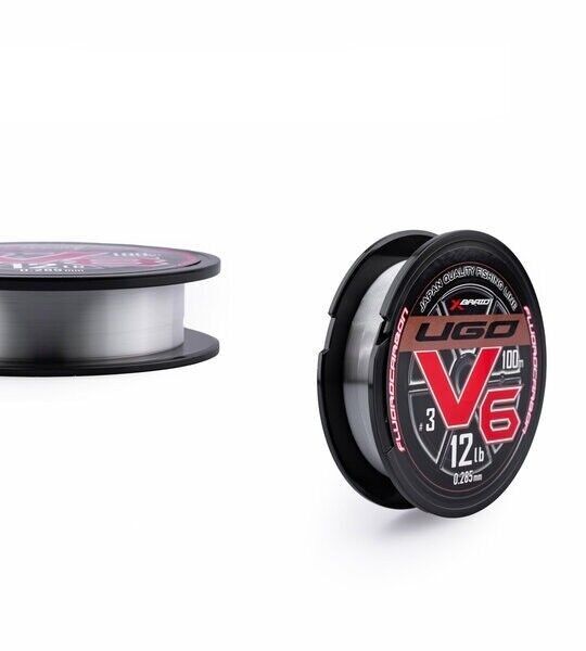 YGK F-UGO V6 Fluorocarbon Misina 100 Mt
