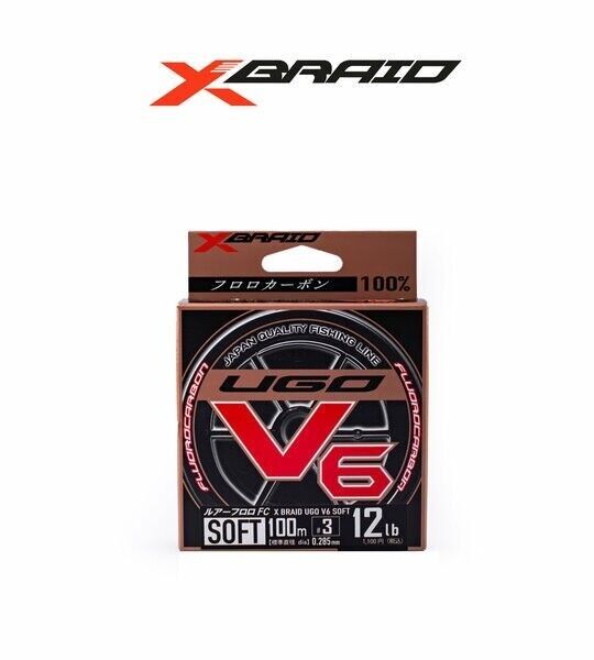 YGK F-UGO V6 Fluorocarbon Misina 100 Mt