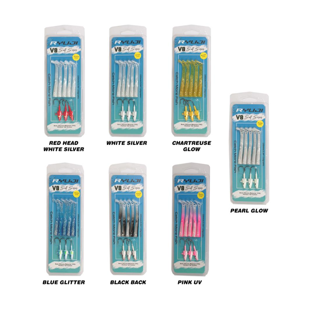 Ryuji V8 10cm 10gr Silikon Yem