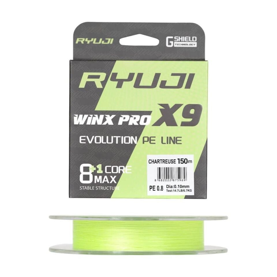 Ryuji Winx Pro x9 150 Mt Chartreuse İp Misina