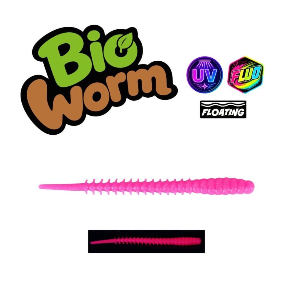 Fujin Bio Worm 6 Cm Kokulu LRF Silikonu