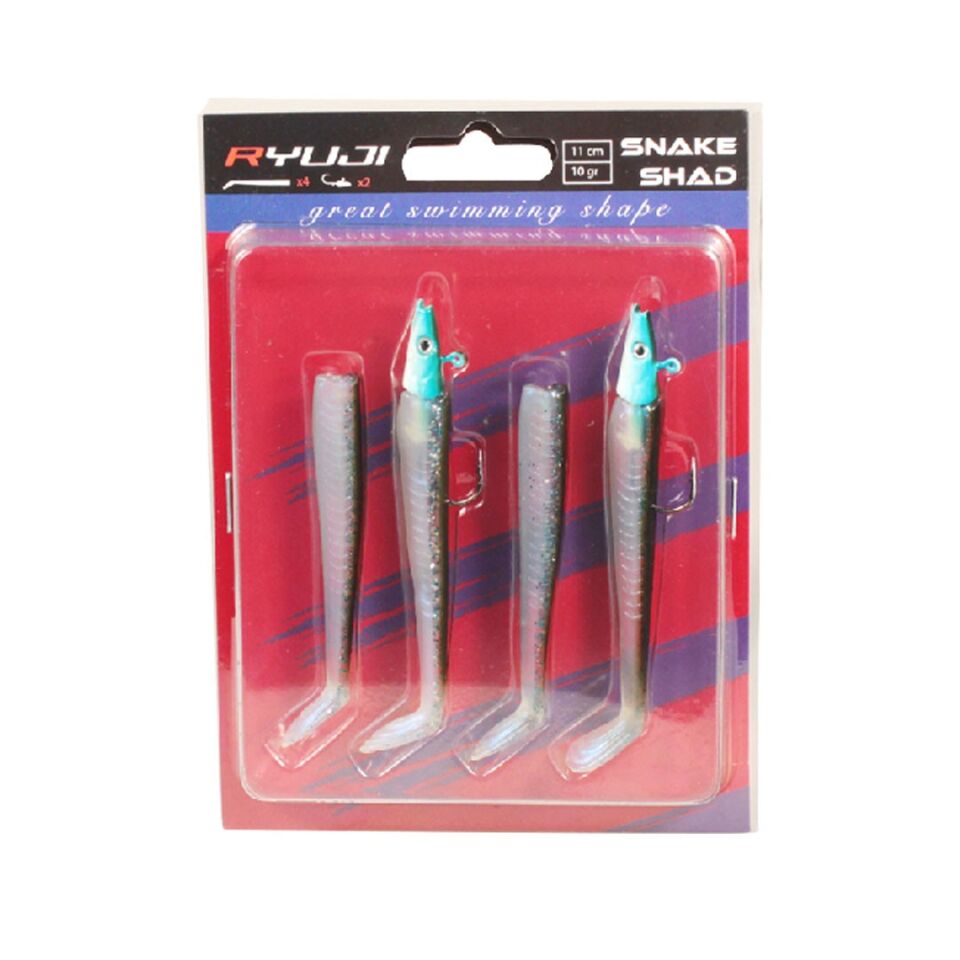 Ryuji Snake Shad 11cm 10gr (2+2ad)