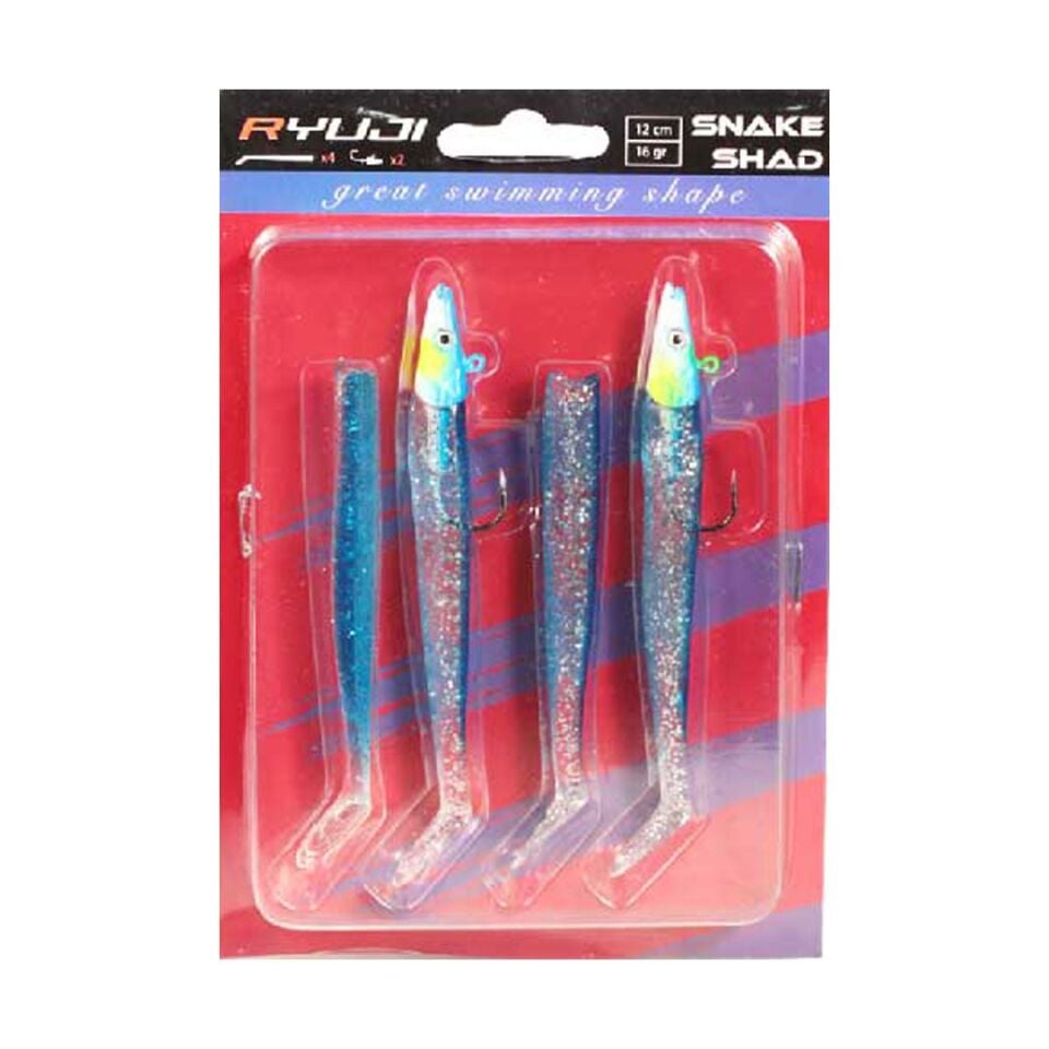 Ryuji Snake Shad 12cm 16gr (2+2ad)