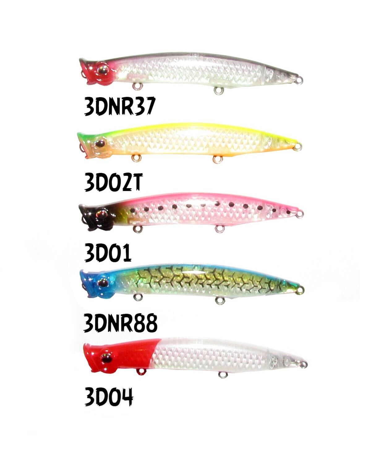 River Pop'n Catch 3D 9 Cm 8 Gr Popper