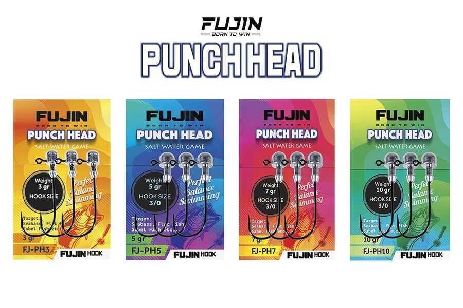 Fujin Punch Head Jighead FJ-PH No: 3/0