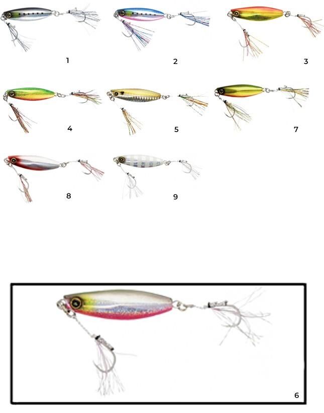 Hayabusa FS 417 Jack Eye Maki Maki 60gr Light Jig Suni Yem