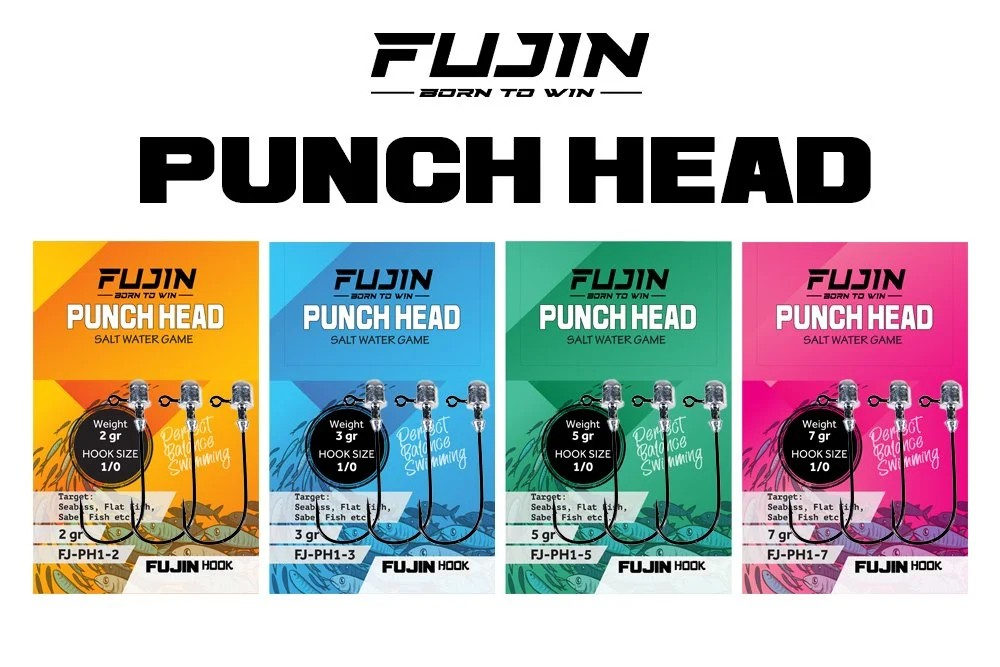 Fujin Punch Head Jighead FJ-PH No: 1/0