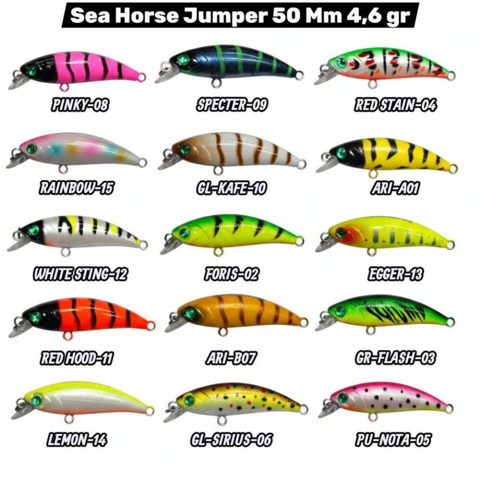 Sea Horse Jumper 50 Mm 4,6 gr Suni Yem