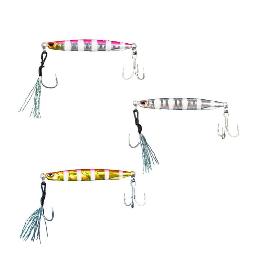 Ryuji Silent Jig Trio Zebra Mix 3 Adet Jig Yem