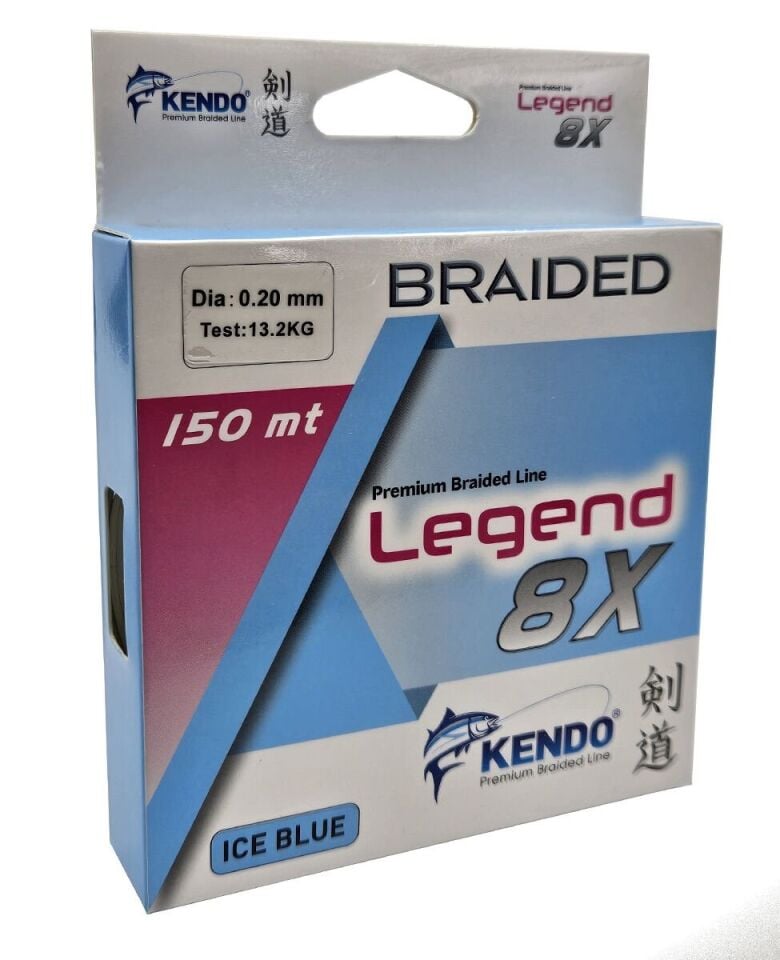 Kendo Legend X8 150M Ice Blue Örgü İp