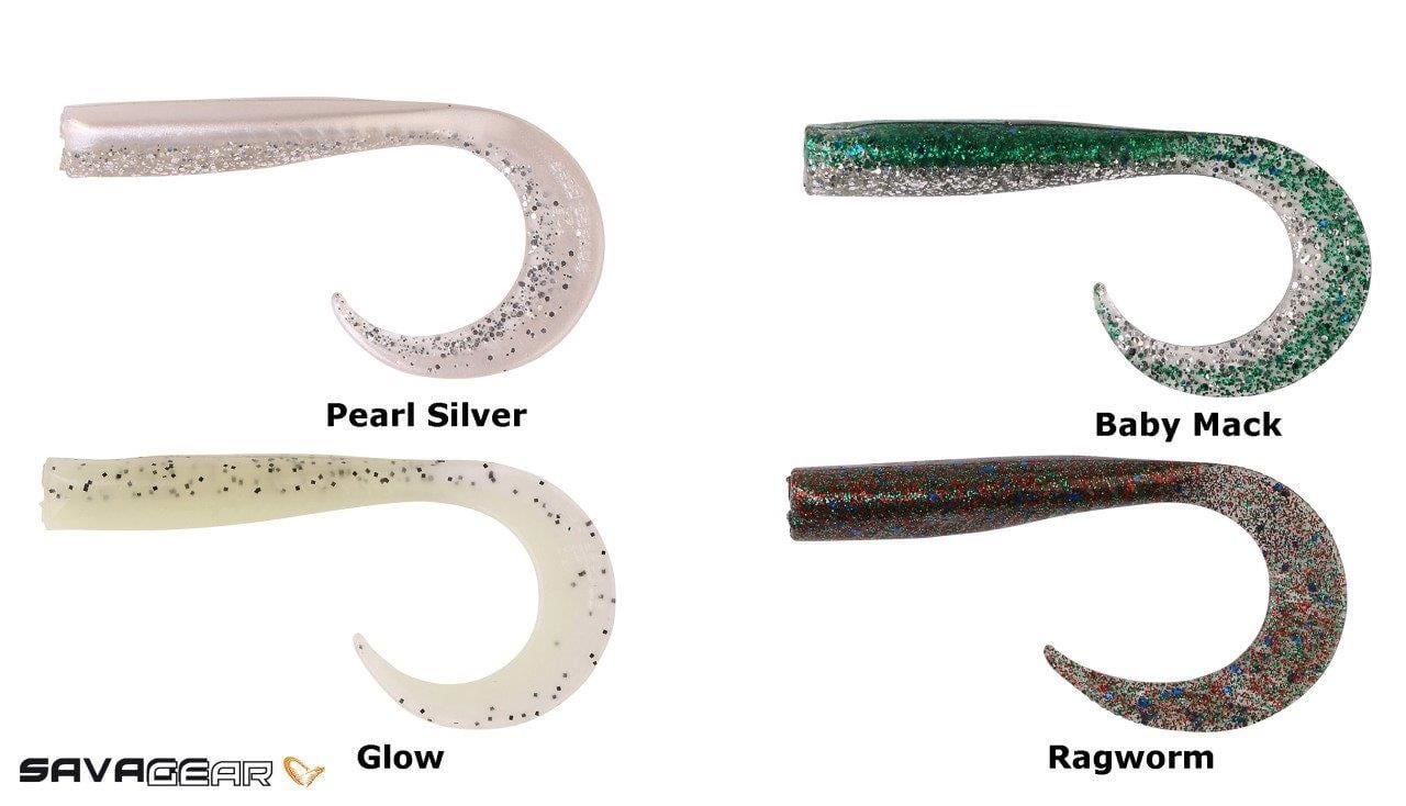 Savage Gear LB Sandeel Curltail 10cm 5 Adet Silikon Balık