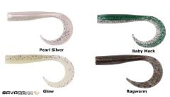Savage Gear LB Sandeel Curltail 10cm 5 Adet Silikon Balık