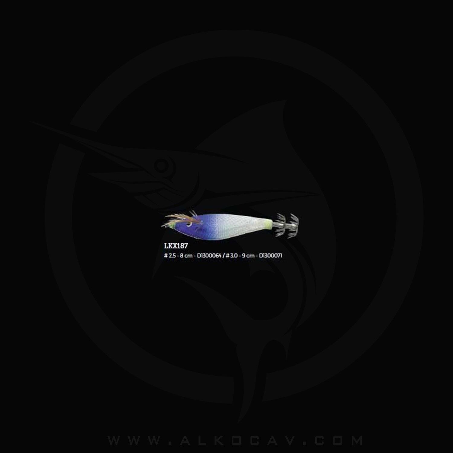 Jatsui Kabo Squid Toto Lkx 80 mm 9,5 Gr 187