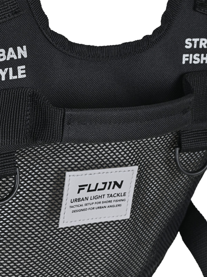 Fujin Tactical Vest Black Balıkçı Çantası