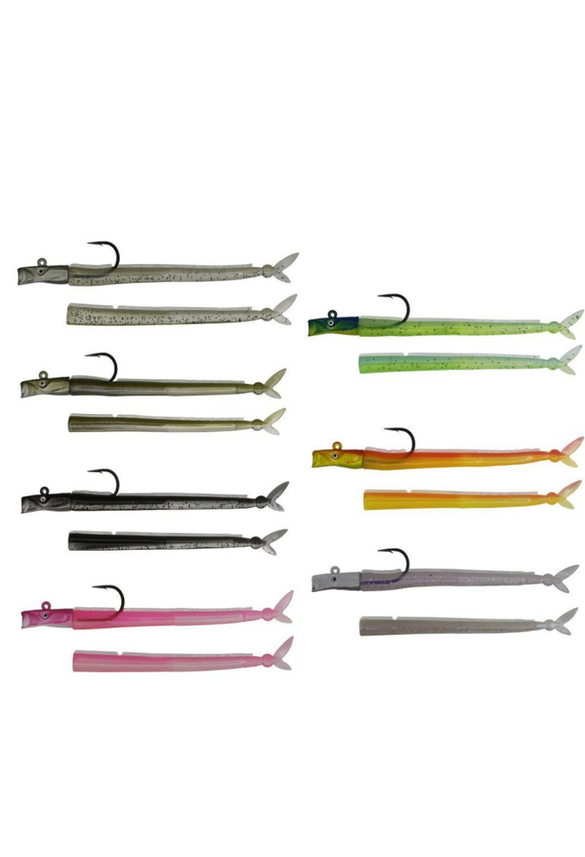 İberica Eel Attack Set 100 Mm Silikon Balık