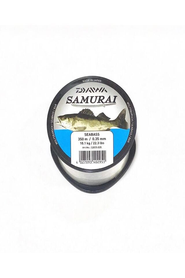 Daiwa Samurai Sea Bass Monoflament Misina 350 Mt 0.35 Mm 10.1 Kg