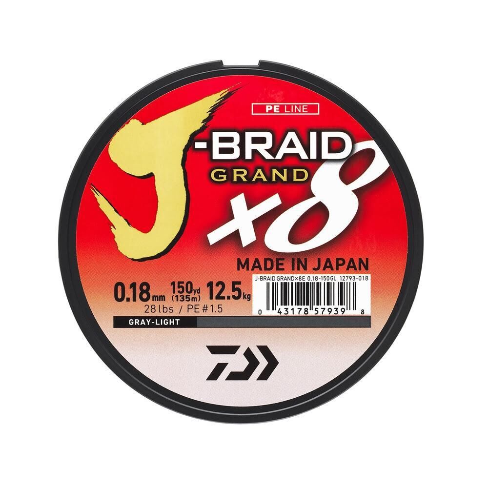Daiwa JB Grand 8B 270m Grey İp Misina