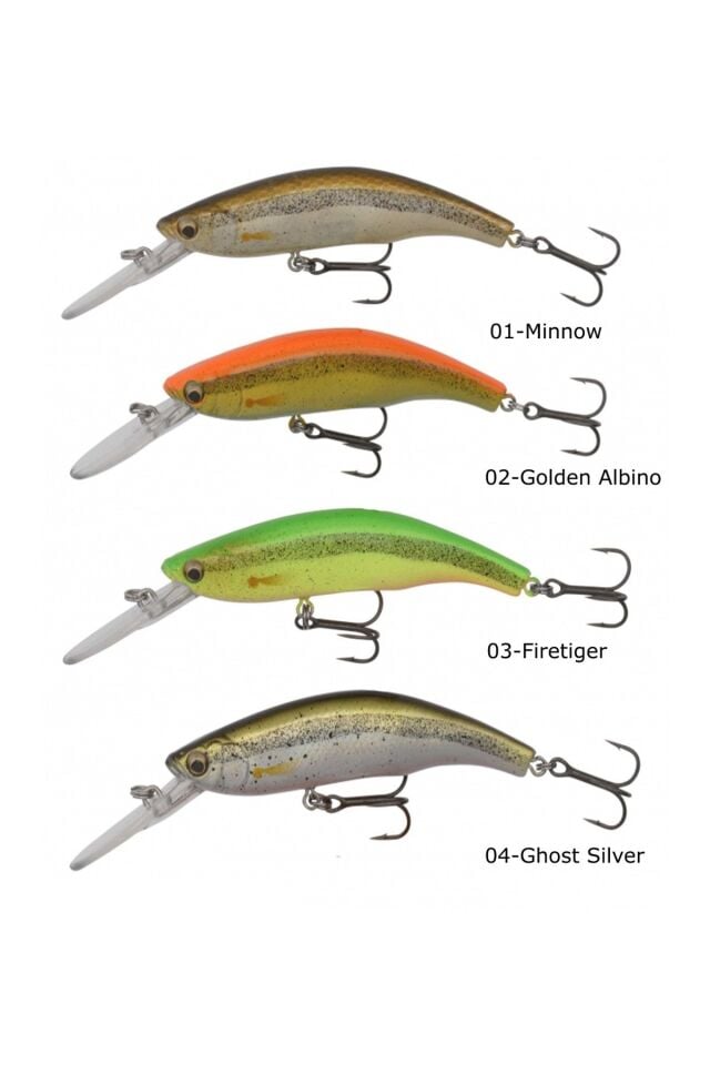 Savage Gear 3D Minnow Diver 7,5 Cm 9 Gr Sahte Yem Ghost Silver