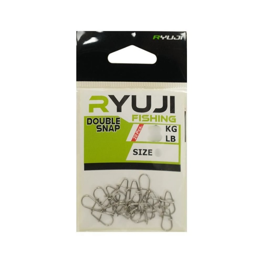 Ryuji Japanese Double Snap Klips (20 Adet)