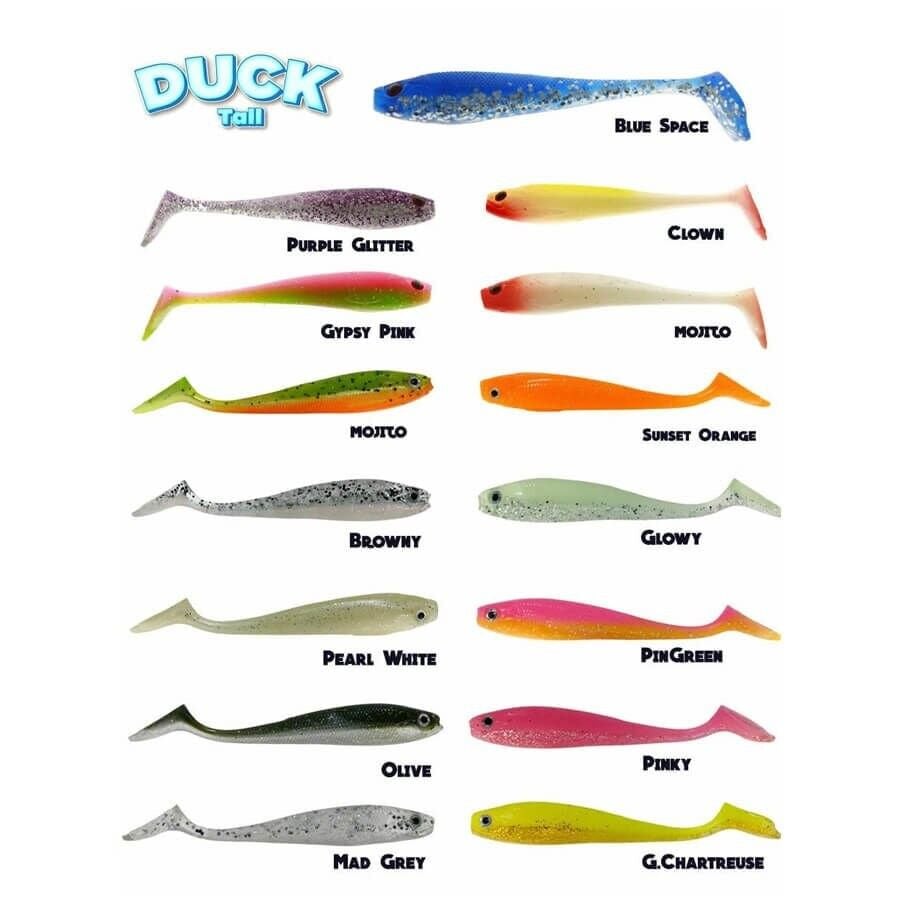 Fujin Duck Tail 9 Cm Silikon Balık