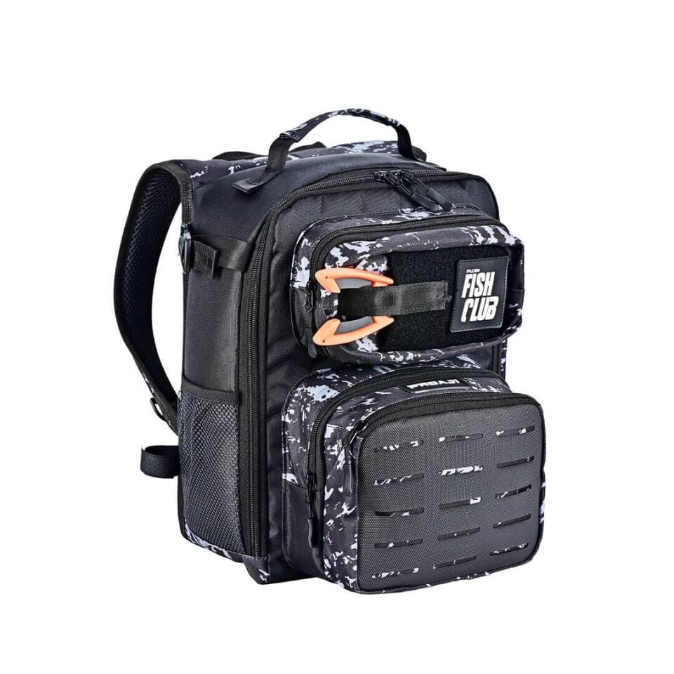 Fujin ProAji Back Pack Black Camo Balıkçı Sırt Çantası
