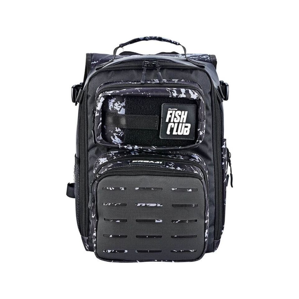 Fujin ProAji Back Pack Black Camo Balıkçı Sırt Çantası