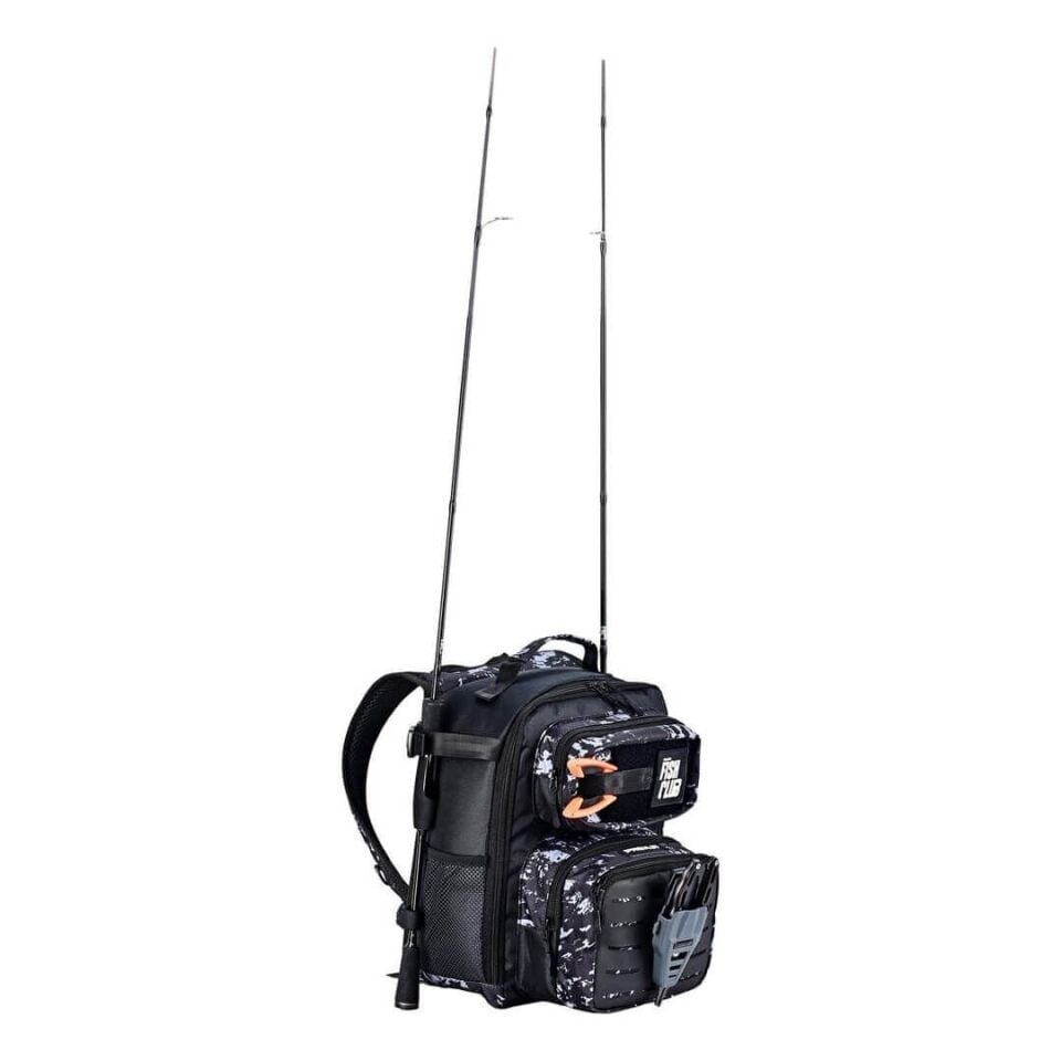 Fujin ProAji Back Pack Black Camo Balıkçı Sırt Çantası