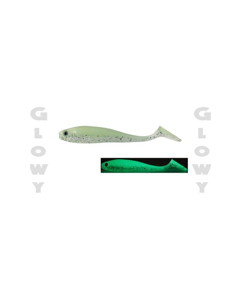 Fujin Duck Tail 9 Cm Silikon Balık Glowy