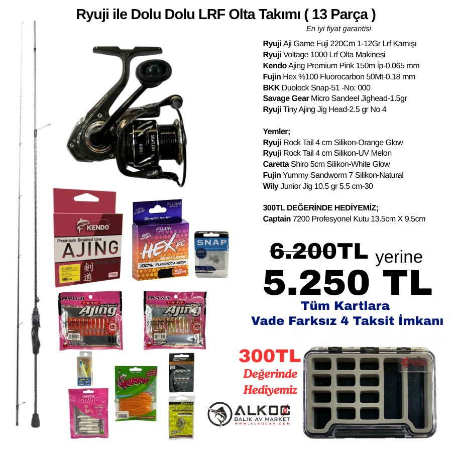 Ryuji ile Dolu Dolu LRF Olta Takımı ( 13 Parça )