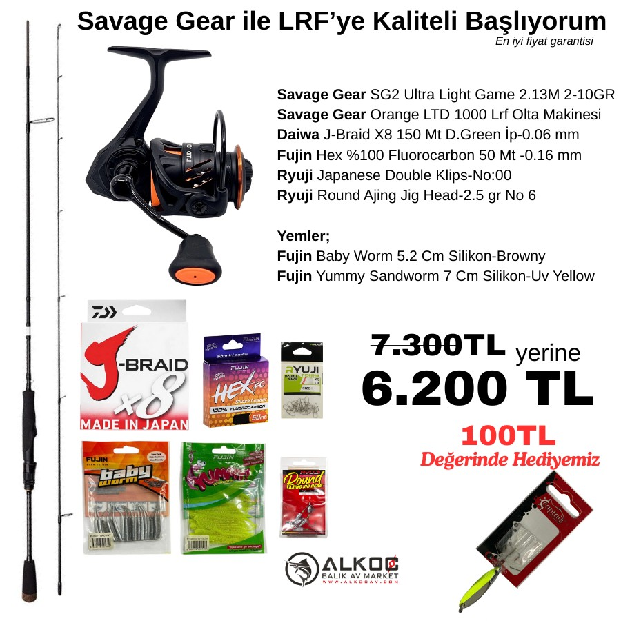 Savage Gear ile LRF’ye Kaliteli Başlıyorum