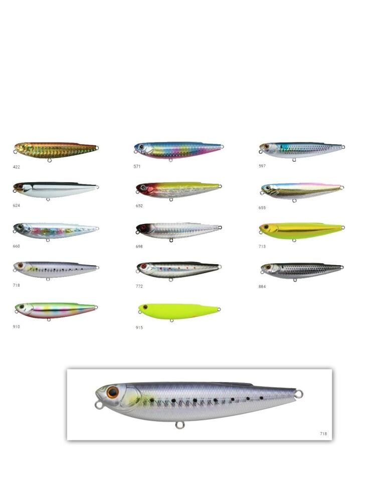 Zipbaits Fakie Dog 90mm WDT Su Üstü 12gr Maket Balık