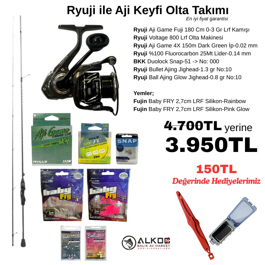 Ryuji ile Aji Keyfi Olta Takımı